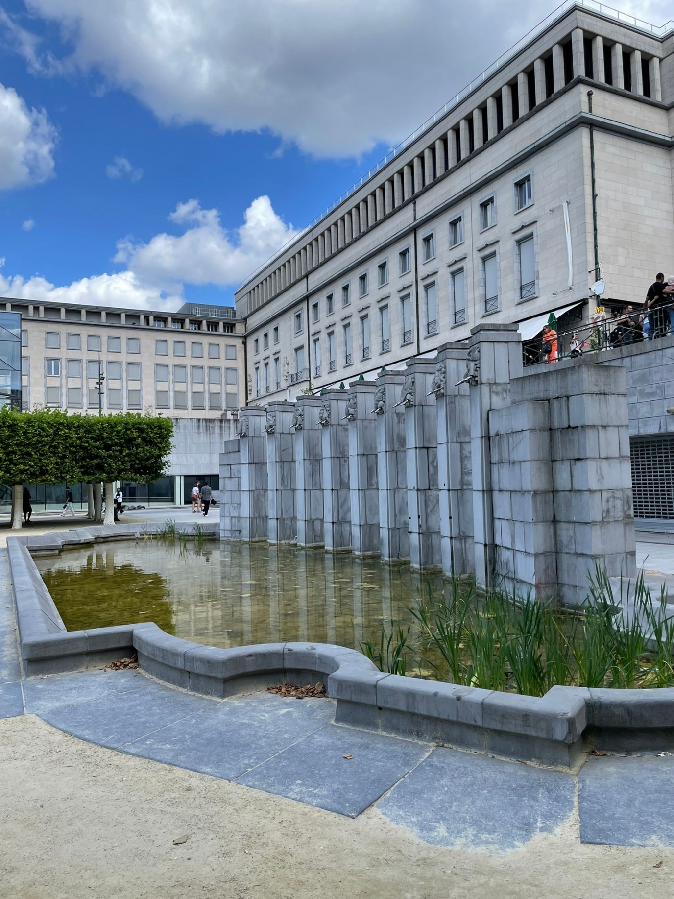 Fontaine du Mont des Arts, Bruxelles