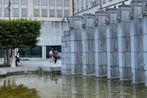 Rénovation de la grande fontaine du Mont des Arts : Un patrimoine bruxellois en pleine revitalisation