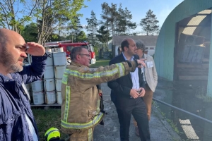 Brand in het detentiecentrum van Saint-Hubert:   de federale regering maakt de middelen vrij om het schrijnwerkatelier snel te herbouwen 